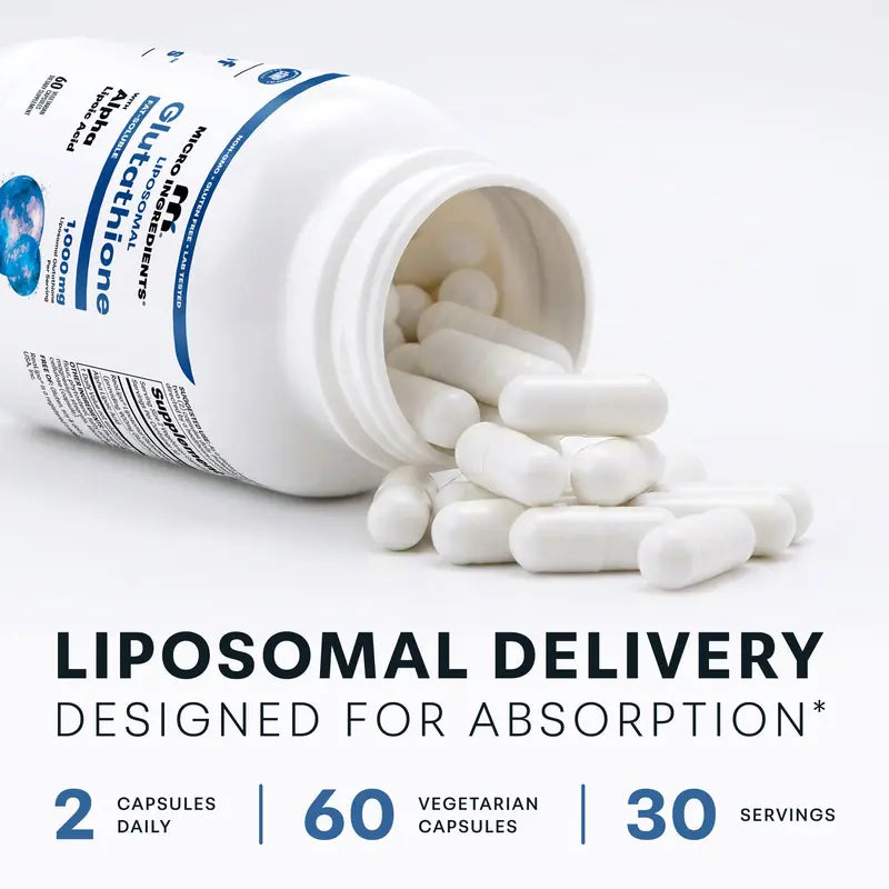 Liposomal Glutathione 1000mg + Alpha Lipoic Acid
