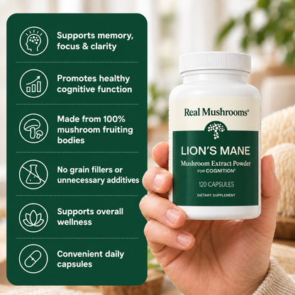 Organic Lion's Mane Mushroom