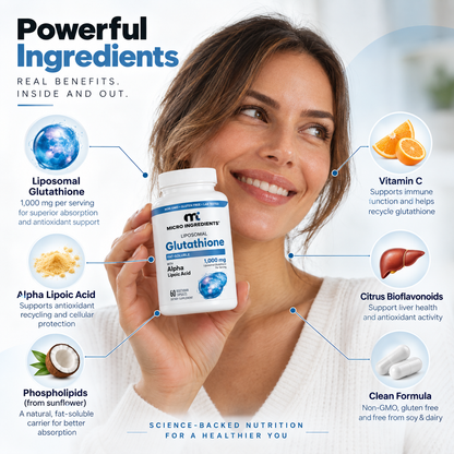Liposomal Glutathione 1000mg + Alpha Lipoic Acid