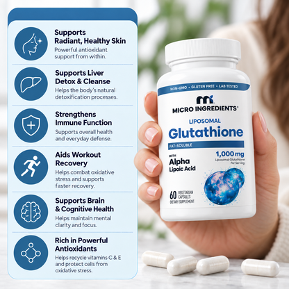 Liposomal Glutathione 1000mg + Alpha Lipoic Acid