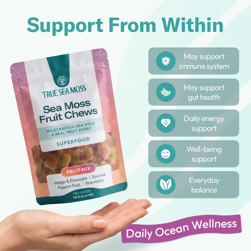 Sea Moss Fruit Chews