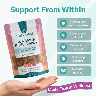 Sea Moss Fruit Chews
