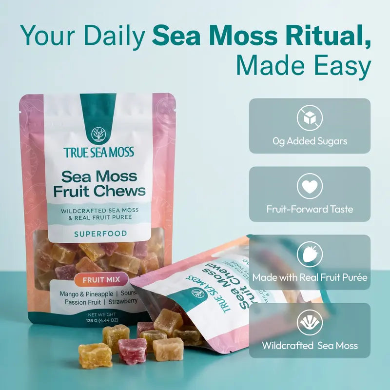 Sea Moss Fruit Chews