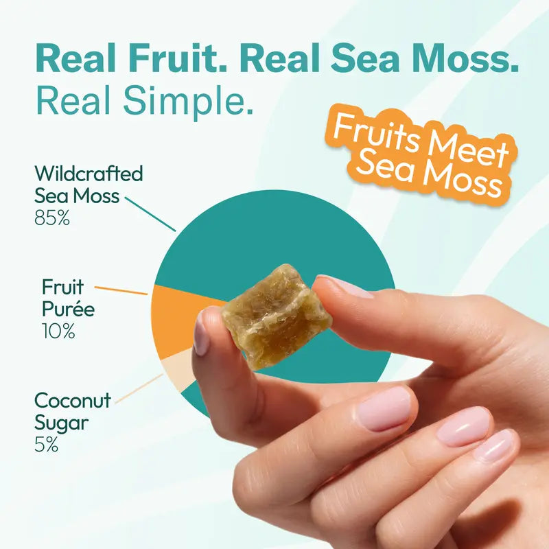 Sea Moss Fruit Chews